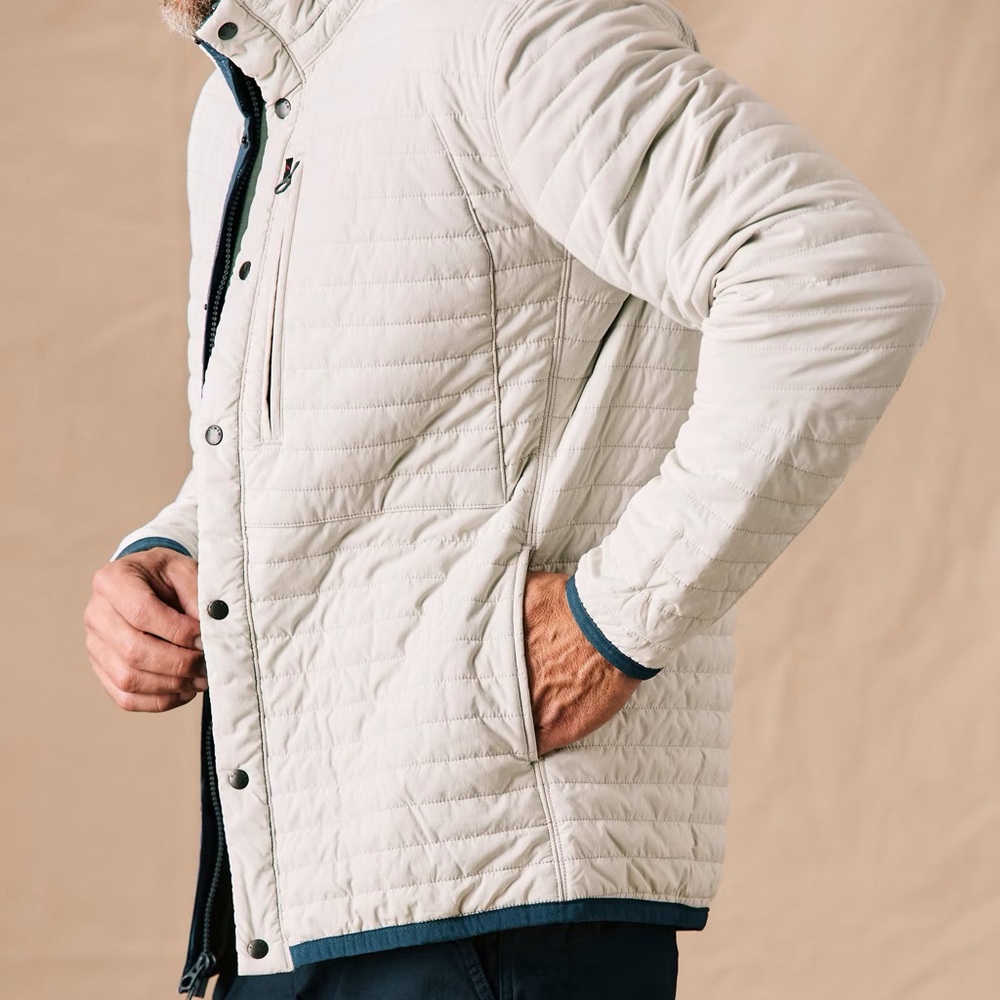 Relwen Windzip Jacket - NWT in RARE Chalk color - Picture 6 of 7